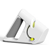 CAROTE 4-in-1 Knife Sharpener for Kitchen Knives Pocket Knife Sharpener Helps Repair, Restore,Pol...