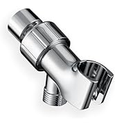 Adjustable Shower Arm,Handheld Shower Head Holder Brass Ball, Premium ABS Bracket 360Degree Rotat...