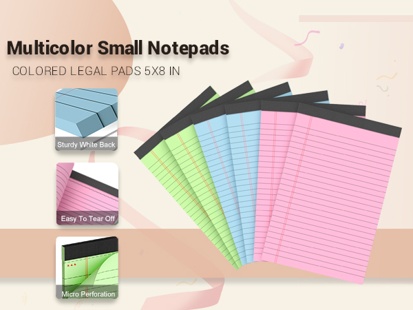 mini legal pads