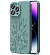 OAOA Magnetic Engraved Case Compatible with iPhone 14 Pro Case, Compatible with Magsafe, Camera A...