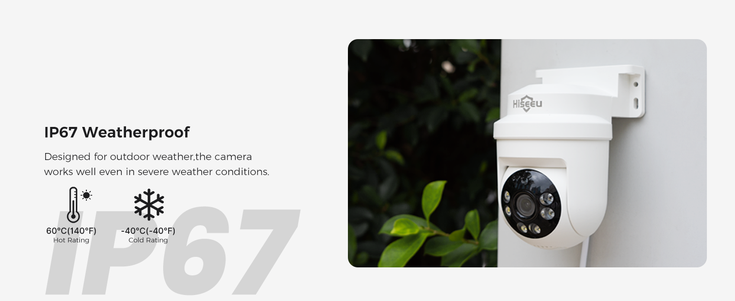 IP67 Weatherproof