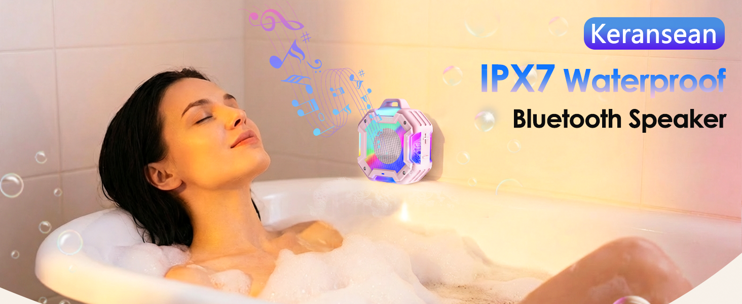 Waterproof Shower Bluetooth Speaker