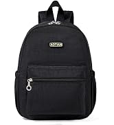 AOTIAN Mini Lightweight Backpack Durable Travel Hiking Women and Girls Daypack, 7 Liters Black