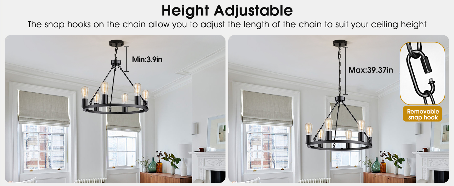 wagon wheel chandelier