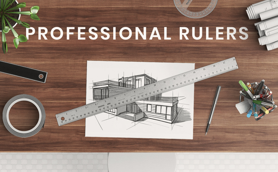 Professional Stainless Steel Rulers