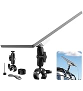 Starlink Mini Mount, Aluminum Alloy Pipe Rail Clamp Mount Adapter Compatible with RV Camper, Boat...