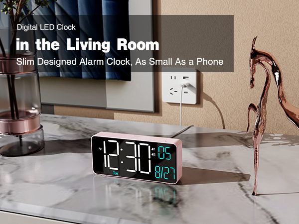 clock for bedroom