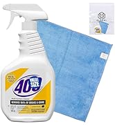 GLOBAL PACKING SOLUTIONS 409 Multi-Surface Antibacterial Cleaner Degreaser Spray 32 Fl Oz, Lemon ...
