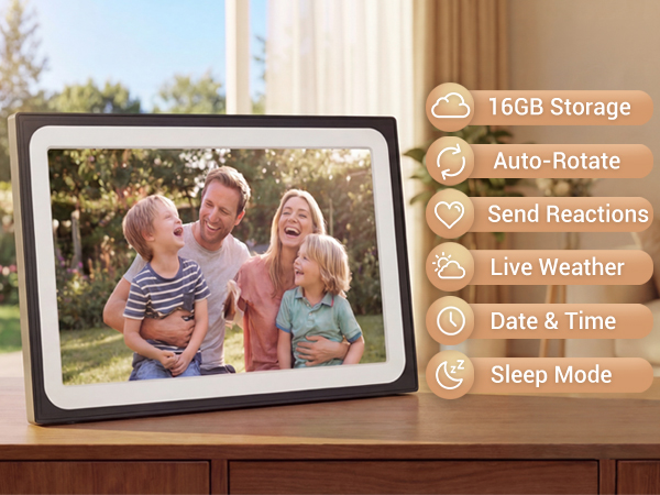 large digital picture frame
