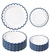 royal blue and white plates disposable scalloped paper plates with blue trim dessert dinner plates