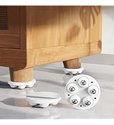 Self Adhesive Caster Wheels 2 Inch, 360 Swivel Universal, Mini Low Profile for Furniture, Storage...