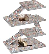 Bienbee Ferret Cage Liner Set for Ferret Nation & Critter Nation Cage, Waterproof Ferrets Cage Ac...