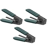 3 Pieces Fiber Optic Drop Cable Stripper for 3.0 mm x 2.0 mm FTTH Drop Cables,Stripping Plier for...