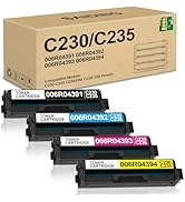 C230 C235 Toner Cartridge with New Chip 006R04391 006R04392 006R04393 006R04394 Replacement Xerox...
