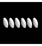 LABALPHA 6Pcs PTFE Magnetic Stirrer Mixer Stir Bar, Magnetic Stir Bar, Olive Shape, 30mm/1.18 inc...