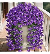 Besteek Artificial Bougainvillea Flowers Plants for Outdoors Decoration, 2 Pcs Faux Silk Flowers ...