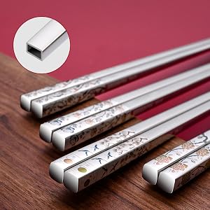 CATHYLIFE 316 Stainless Steel Chopsticks