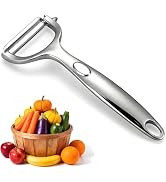 Flying Leaves Premium Vegetable Peelers with Swivel Blade - Ultra Sharp 420 Stainless Steel Potat...