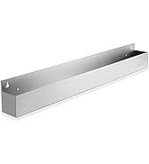 GRIDMANN 42-inch Single Speed Rail - Stainless Steel Liquor Bottle Holder Rack for Bars