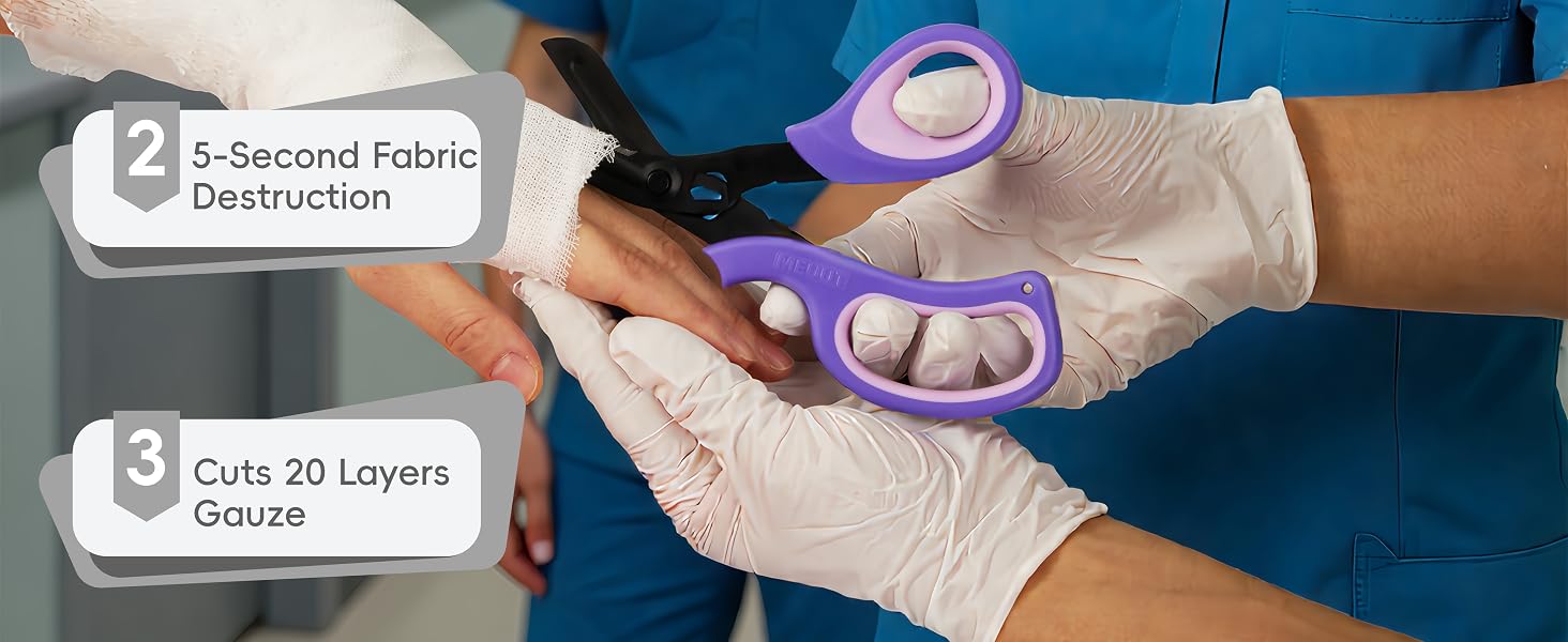 Trauma Shears, EMT scissors, Medical Scissors,Bandage Scissors