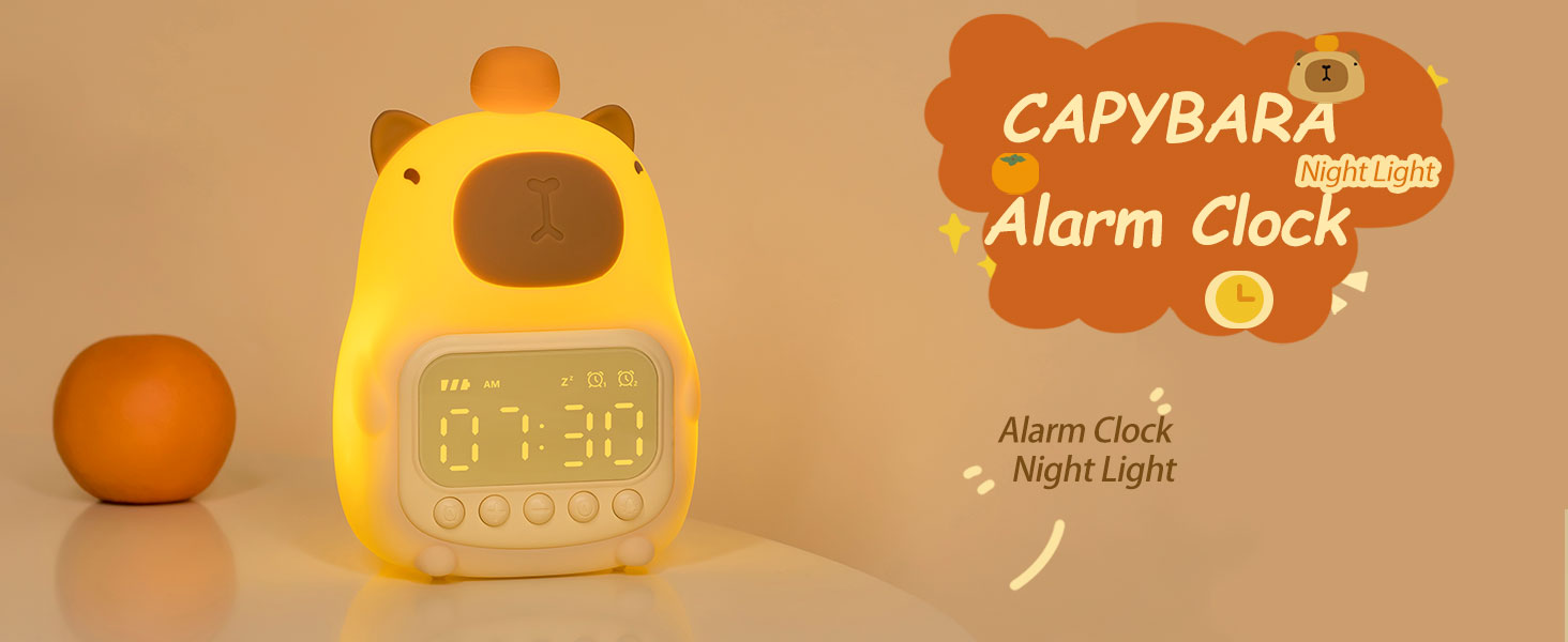 Capybara Alarm Clock