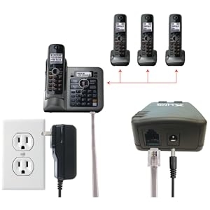 Plug in power and telephones