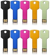 JUANWE 16GB USB Thumb Drive 10 Pack Flash Drive USB Key Jump Drive Cute Flash Drive Waterproof 2....