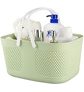 Shower Caddy Basket, Portable Large Capacity Thickened Plastic Organizer Storage Tote with Handle...