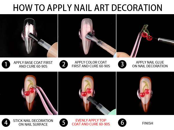 How To Apply Nail Art DecorationHow To Apply Nail Art DecorationHow To Apply Nail Art Decoration