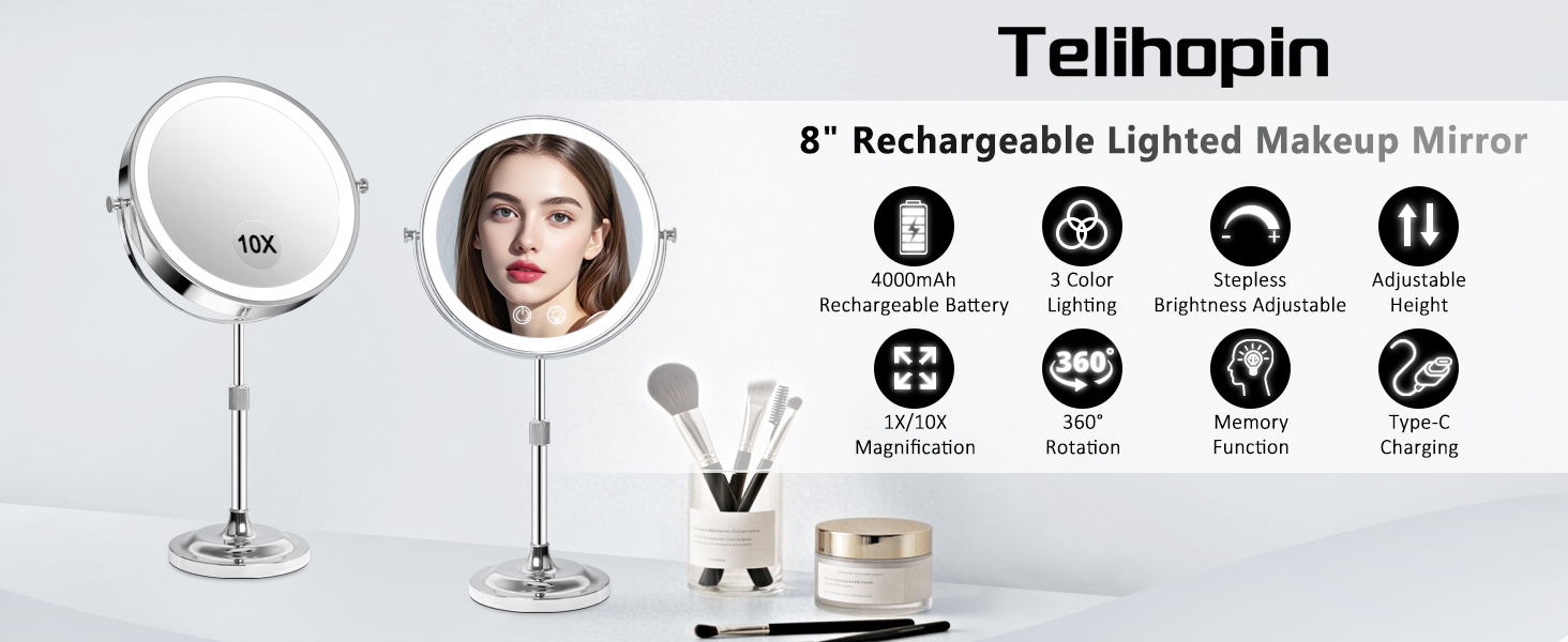 Makeup Mirror with Lights