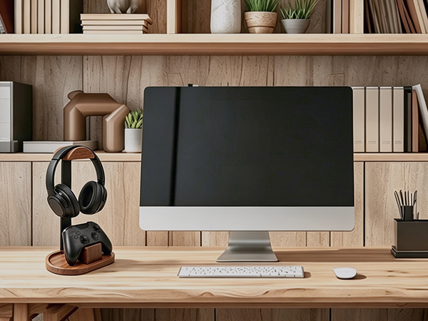 headphone controller stand