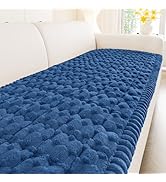 Smiry Couch Covers for Dogs Washable, Non Slip Soft Pet Couch Covers for Sofa Sectional, Fuzzy Th...