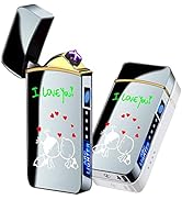 Arc Lighter, Smart Electric Lighter, USB Rechargeable Lighter Windproof Flameless Lighter Lightwe...