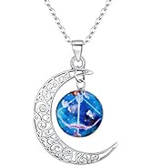 BriLove Gifts for Mom Women 925 Sterling Silver Horoscope Zodiac 12 Constellation Astrology Galax...