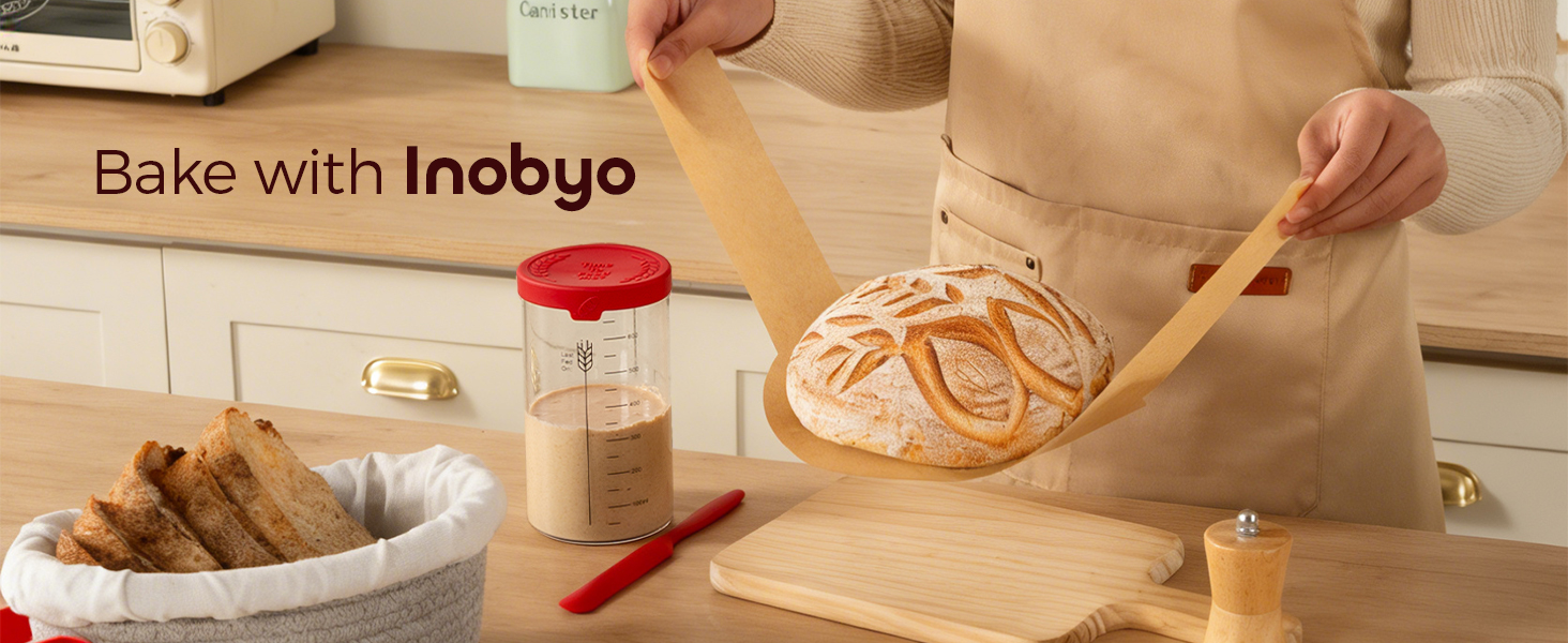 8CR-pre cut parchment bakingsupplies for easy dough transfer
