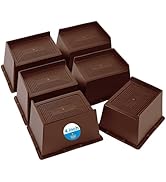 Bed Risers 2 inch, 3 inch, 4 inch, 5 inch, 6 inch Heavy Duty, Oversized Furniture Riser for Couch...