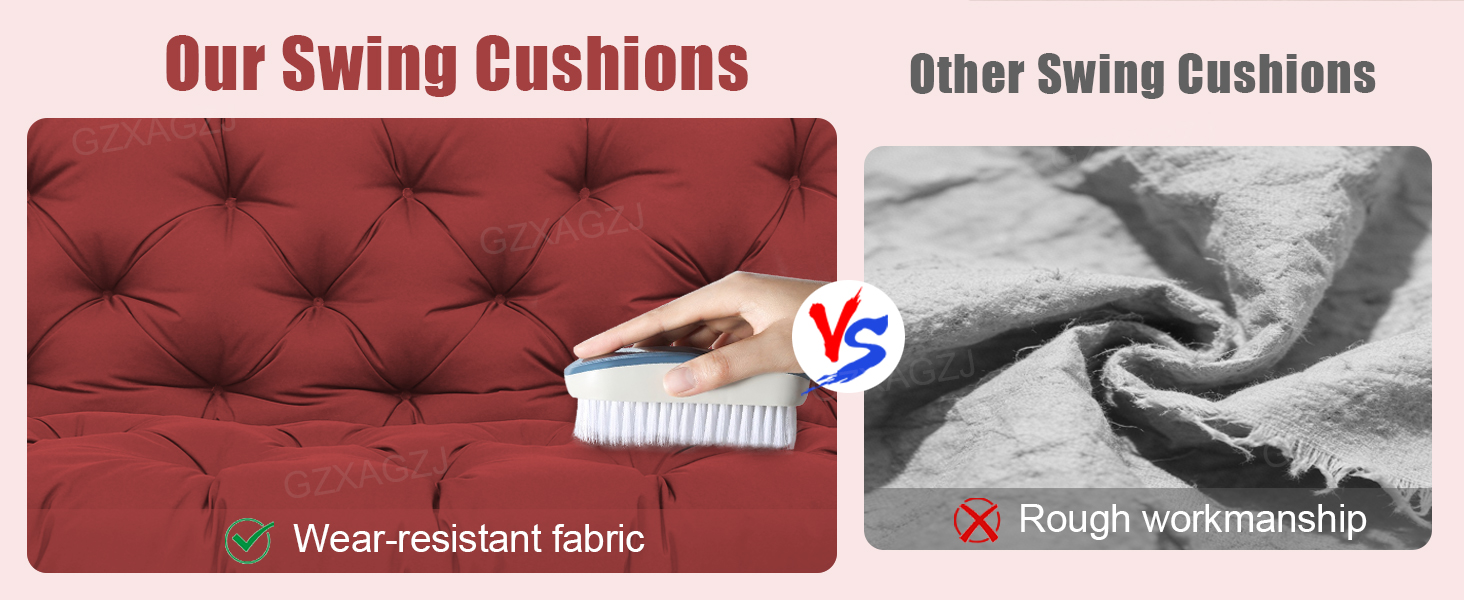 3 seat swing cushion replacement