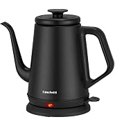 DmofwHi Gooseneck Electric Kettle(1.0L),1000W Electric Tea Kettle of 304 Stainless Steel,Auto Shu...
