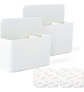 noonebutyou 2 Pcs Magnetic Marker Holder Wall Mount Marker Caddy Pencil Holder for Dry Erase Whit...