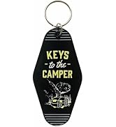 Keys to The Camper Keychain Camper Accesories Camping Accesories for Women Men Vintage Motel Key ...