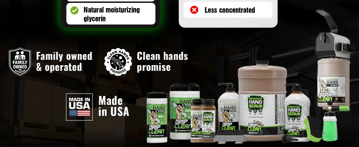 Hand scrub