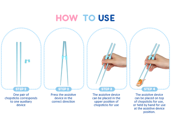 8 Pairs Reusable Training Kid Adult Chopsticks