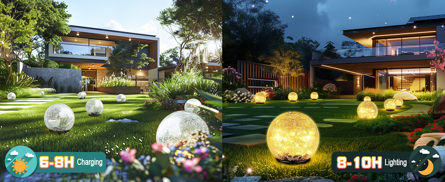Garden Solar Ball Lights