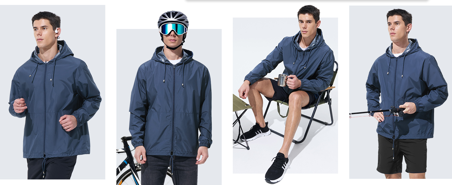 mens rain jackets