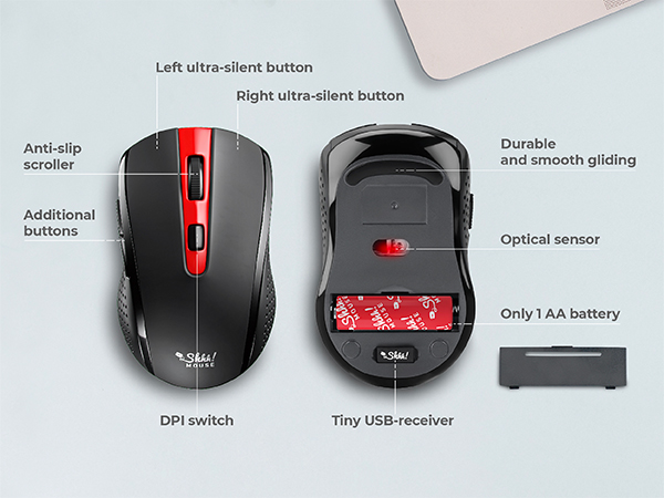 silent mouse wireless