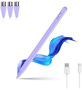 Stylus Pen for Touchscreen,Luntak Universal Magnetic Fine Point iPad Pencil for Android & iOS Sma...