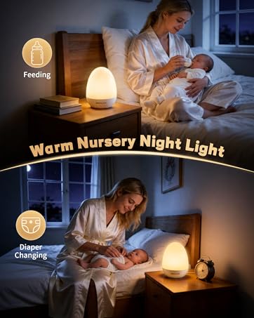 MediAcous Night Lights for Kids Room, Baby Night Light