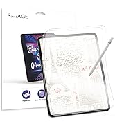 SenseAGE 2 Pack Paperfeel iPad Pro 12.9” Screen Protector, Paperfeel Writing Touch, Anti Fingerpr...