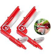 2Pcs Red Multifunctional Gardening Thump Knife, 2024 New Gardening Picking Finger Knife Thumb Cut...
