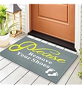 Eanpet Front Door Mat Funny Doormat Welcome Mats 2x3 FT Outdoor Indoor Entrance Doormat Rubber Th...